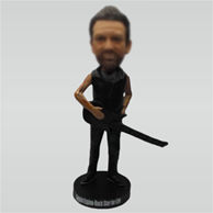 Personalized Custom Guitar or Bass bobbleheads