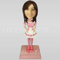 Maid Bobble Head Doll Doll-11100
