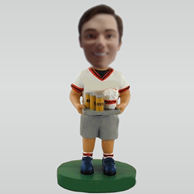 Custom Watching the World Cup bobbleheads