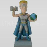 Custom Bobblehead Super Hero 11453-11454