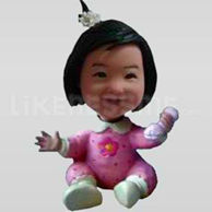 Bobble Head Doll Little Baby 1-11656