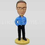 Casual Handsome Personalized Bobblehead-11907