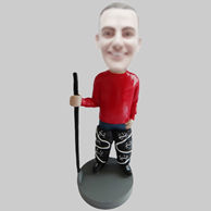 Personalized custom Hockey bobblehead