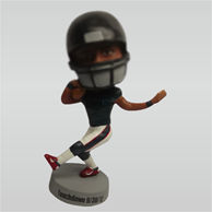 Custom man and Rugby bobble head
