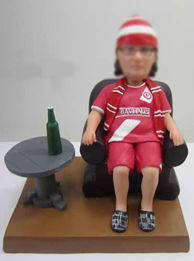 Personalized custom World Cup fans bobbleheads