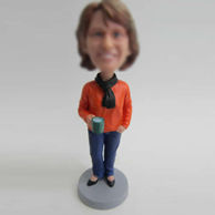 Personalized custom hold cup bobbleheads