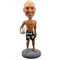 Personalized custom Beach Volleyball bobbleheads
