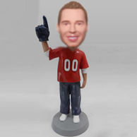Personalized custom look at this bobble heads
