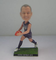 Personalized custom Rugby bobblehead