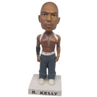 Personalized cool rapper in hip-hop style wear bobbleheads