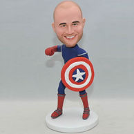 Captain America custom bobbleheads