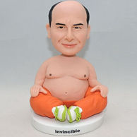 Personalized Buddha bobbleheads with your head photo
