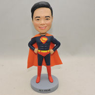 Custom Bobbleheads Cool Superman Style with cape