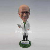 The doctor bobble head doll