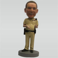 Personalized Custom police bobblehead dolls