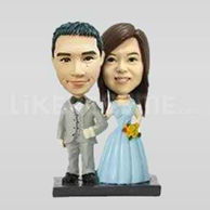 Custom wedding topper figurine-10519