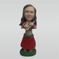 Custom Hula bobble heads doll