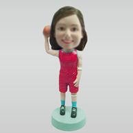 Personalized basketball bobble heads