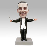 Personalized custom Music conductor bobble heads