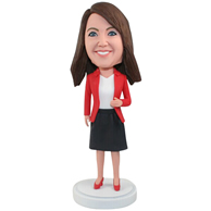 Custom  the red woman bobbleheads