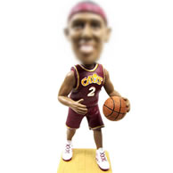 Awesome and Sporting Bobble Head Doll-Playing basketball