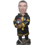 Firefighters bobbleheads