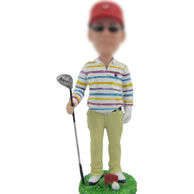 Golf bobble head doll