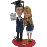 Personalized Custom bobbleheads of cake toppers