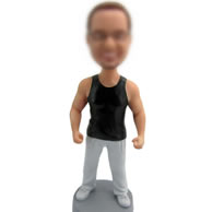 Personalized custom Strong bobbleheads
