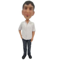 Personalized Customized bobblehead casual