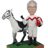 Personalized Horse bobbleheads