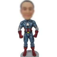 Personalized super man bobbleheads