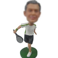 Tennis bobblehead doll