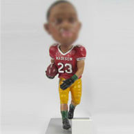 Custom rugby players bobble