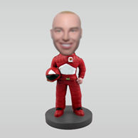 Personalized custom Racing driver bobbleheads