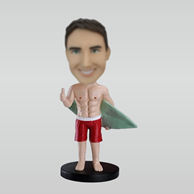 Personalized custom Surfing bobbleheads