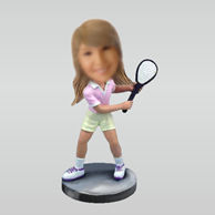 Personalized custom Tennis bobbleheads