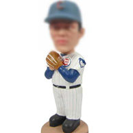 Personalized Baseball sportsman bobble head doll