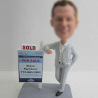 Sold man bobble head doll