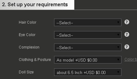 custom bobblehead options