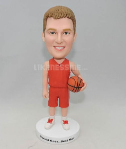 Basketball bobblehead