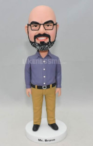 Businessman bobblehead