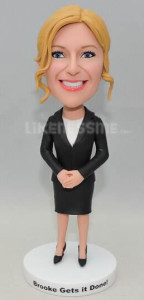 Businessman bobblehead