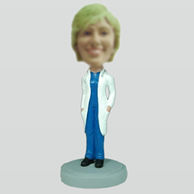 Personalized custom doctors bobble heads