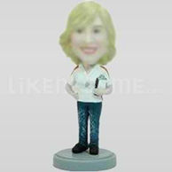 Female Coach custom bobblehead-11064