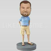 Custom Bobblehead Shirt Shorts w46-11128