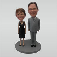 Custom Dad and Mom bobble head