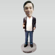 Custom hold beer bobbleheads