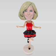 Custom dancer bobbleheads