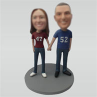 Custom wedding bobblehead doll